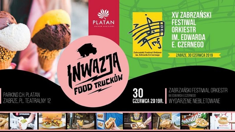Food trucki zaparkują pod Centrum Handlowym Platan w Zabrzu (fot. mat. organizatora)