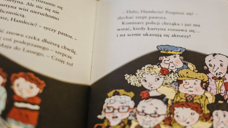 Seria "Biuro Detektywistyczne Lassego i Mai" ukazuje się w Polsce dzięki wydawnictwu Zakamarki (fot. Ewelina Zielińska)