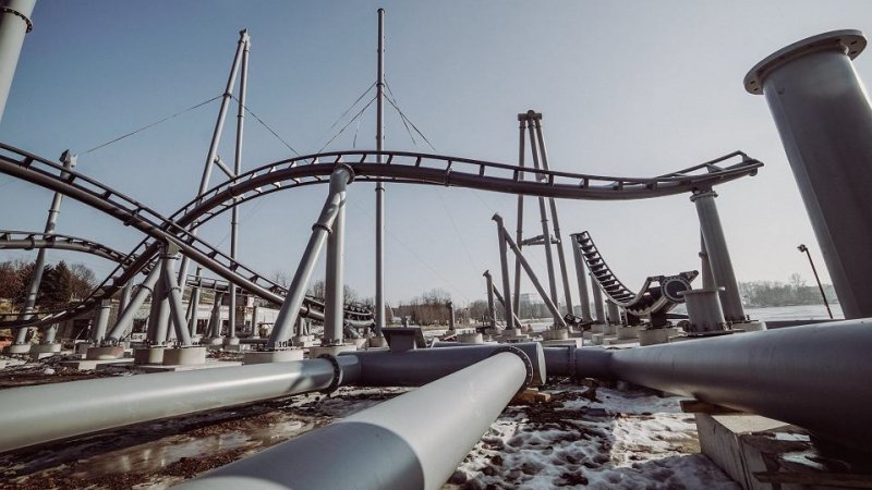 Lech będzie największym rollercoasterem w Europie Środkowo-Wschodniej (fot. Śląskie Wesołe Miasteczko)