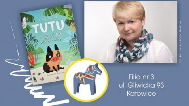 Spotkanie z autorką odbędzie się w Miejskiej Bibliotece Publicznej Filia nr 3 w Katowicach (fot. mat. organizatora)