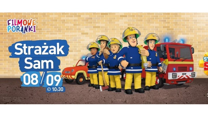 Przed seansem dzieci spotkają się z prawdziwymi strażakami (fot. mat. kina)