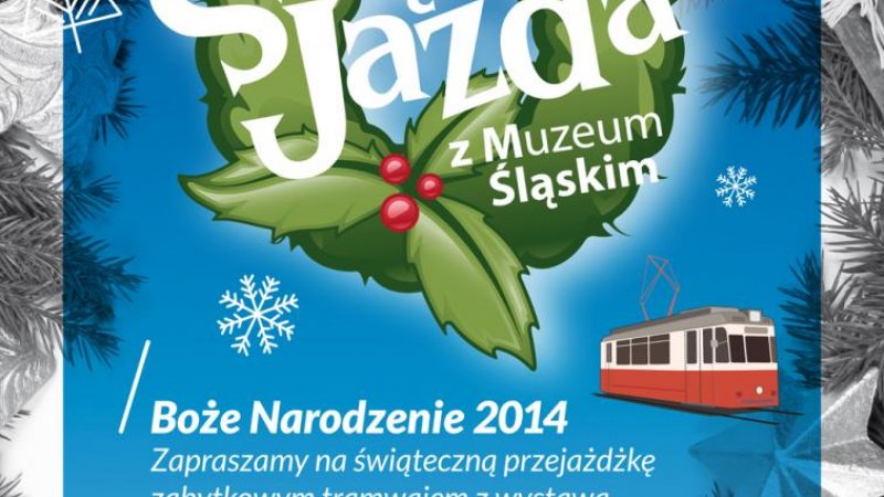 Świąteczny tramwaj będzie kursował do 6 stycznia (fot. mat. organizatora)