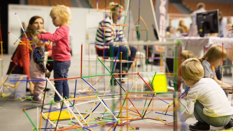 W strefie zabawy maluchy będą mogły skorzystać z licznych, bezpłatnych zajęć (fot. mat. organizatora)