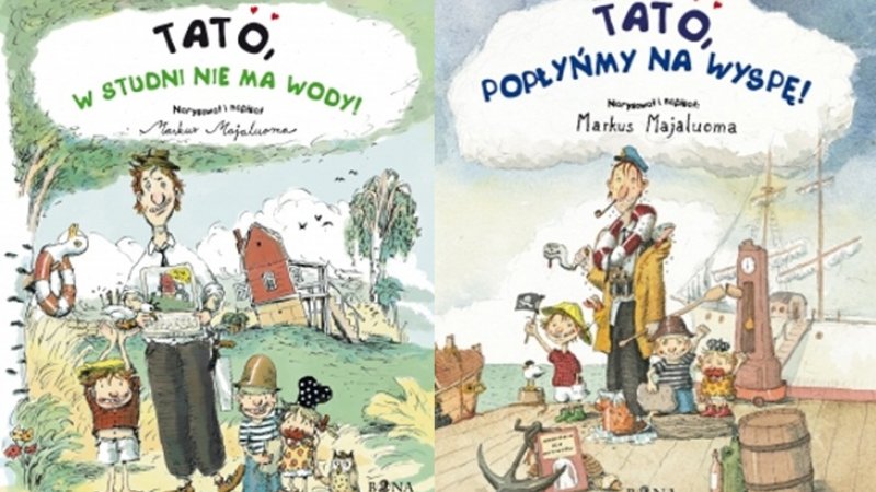 Wydawnictwo Bona wydało serię książek o tacie (fot. materiały usmesmake.pl)