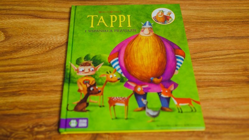 "Tappi i wspaniała przyjaźń" to już szósta książka z serii "Tappi i Przyjaciele" (fot. Ewelina Zielińska)
