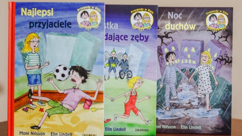 "Przygody w Raju" to seria książek do samodzielnego czytania wydawnictwa Zakamarki (fot. Ewelina Zielińska)