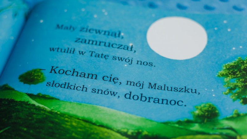 "Kołysanka dla maluszka" to ciepła i urocza książka idealna na dobranoc (fot. Ewelina Zielińska)