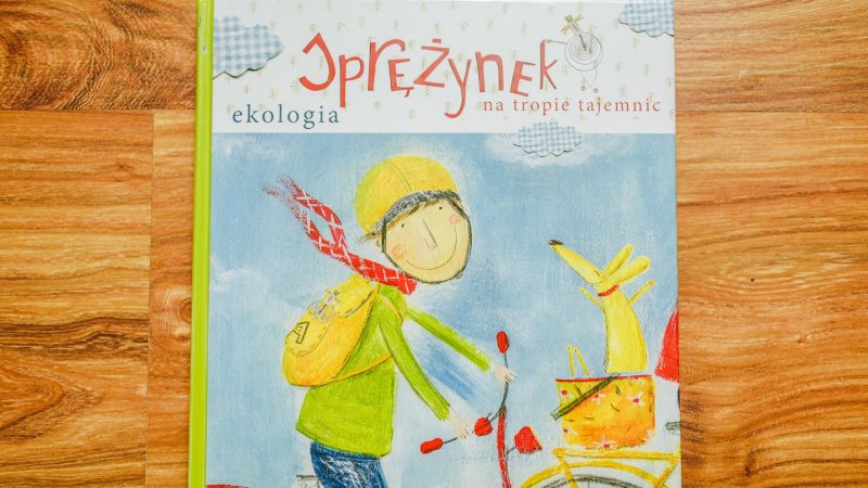"Sprężynek na tropie tajemnic" to książka Agnieszki Frączek, którą wydało wydawnictwo Bis (fot. Ewelina Zielińska)