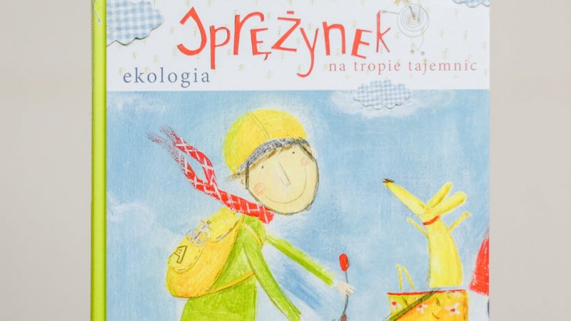 "Sprężynek na tropie tajemnic" to książka Agnieszki Frączek, którą wydało wydawnictwo Bis (fot. Ewelina Zielińska)