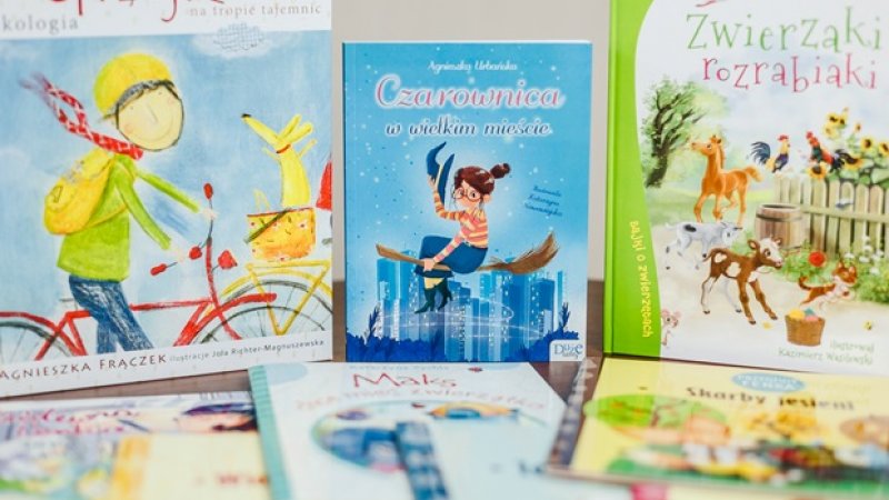 W naszym konkursie można wygrać ciekawe książki dla dzieci (fot. Ewelina Zielińska/Silesia Dzieci)