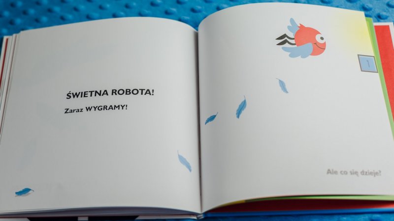 Wygrana kończąca książkę zachęca do "rozegrania" historii raz jeszcze (fot. Ewelina Zielińska)