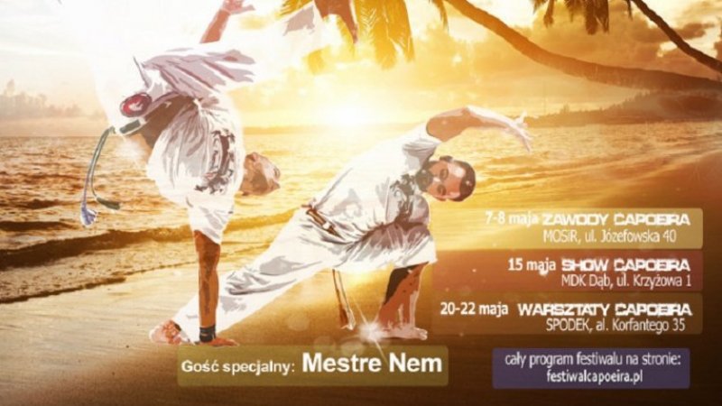 Pokaz w Domu Kultury Dąb jest elementem piątego Festival de Capoeira (fot. mat. organizatora)