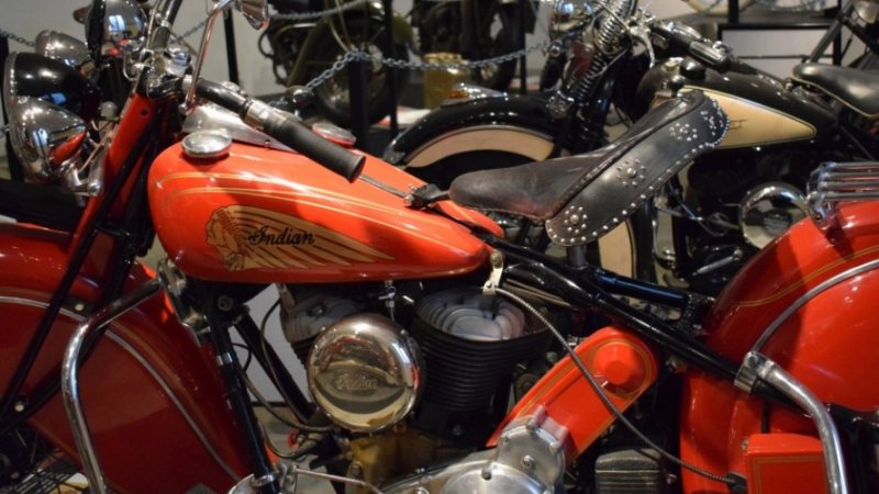 Każde zajęcia będą kończyć się mini sesją zdjęciową z motocyklami (fot. mat. Muzeum Hutnictwa Cynku WALCOWNIA))