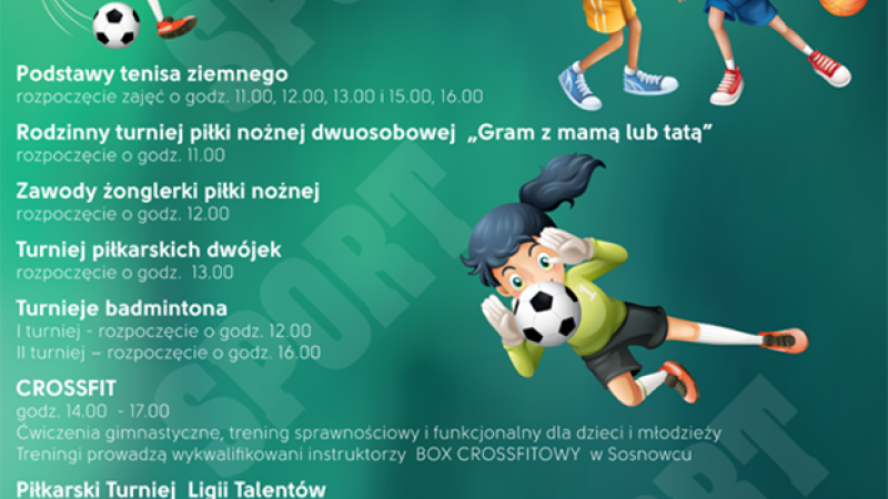 Impreza pod hasłem "Witaj szkoło na sportowo" odbędzie się 6 września w Sosnowcu (fot. materiały prasowe)