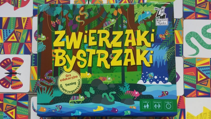 „Zwierzaki Bystrzaki” to gra edukacyjna (fot. Ewelina Zielińska/SilesiaDzieci.pl)