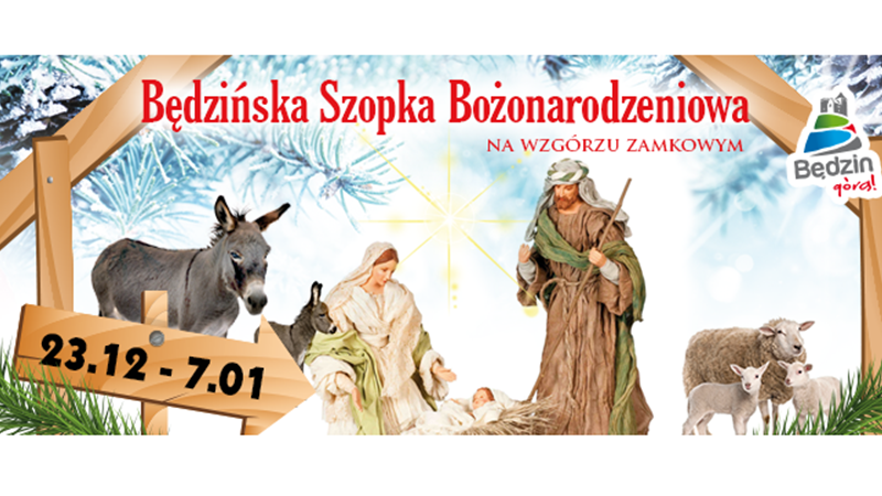 Żywa szopka w Będzinie będzie czynna od 23 grudnia do 7 stycznia (fot. mat. prasowe)