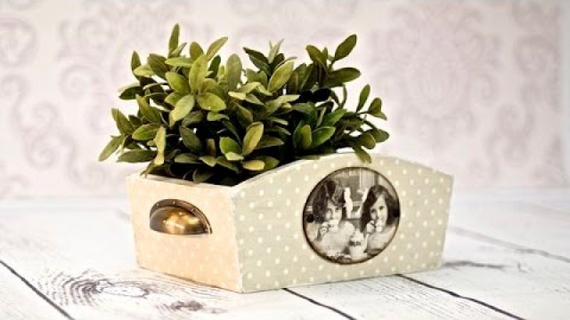 Embedded thumbnail for Drewniane pudełko nie tylko na kwiatki