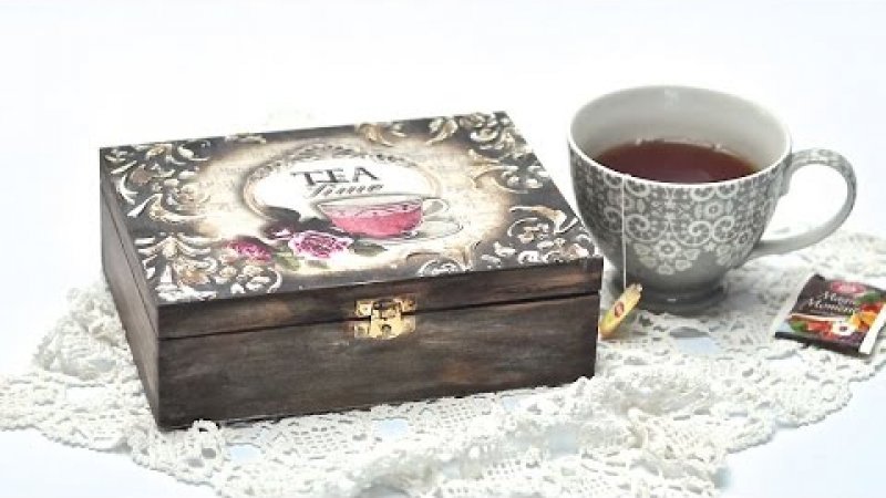 Embedded thumbnail for Zrób swoje ozdobne pudełko na herbatę