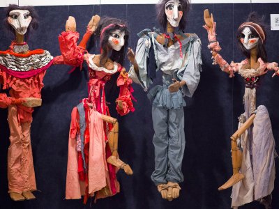 "Lalka - forma - figura" to wystawa, która zwraca uwagę na bogactwo i różnorodność teatru lalkowego (fot. mat. organizatora)