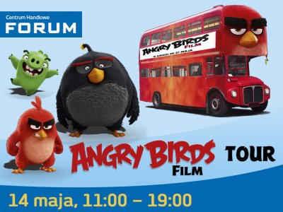 Angry Birds pojawią się w Centrum Handlowym Forum w Gliwicach (fot. mat. CH Forum)