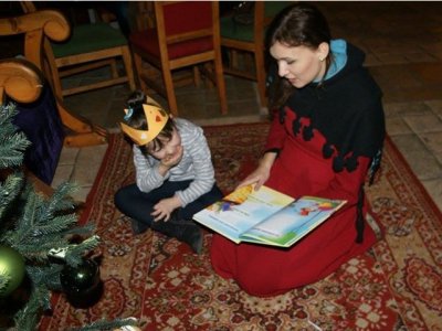 "Wierszokleci" to tytuł zabaw przygotowanych dla dzieci przez Warownię Pszczyńskich Rycerzy (fot. mat. organizatora)