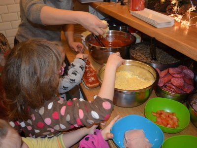 Zapiekanki stworzą dzieci na zajęciach "Kuchnia malucha" 24 września (fot. FB Piaskownica Kulturalna)