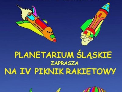 IV Piknik Rakietowy organizowany jest z okazji Międzynarodowego Dnia Lotnictwa i Kosmonautyki (fot. mat. organizatora)