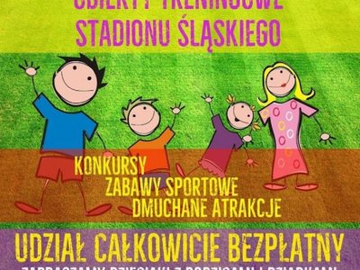Olimpiada Przedszkolaka to zabawy sportowe na Stadionie Śląskim (fot. FB Stadion Śląski)