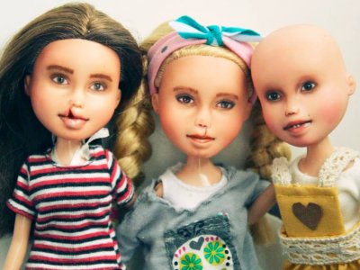 Lalki tworzone przez Anię Ignatów mocno różnią się od zabawek znanych ze sklepowych półek (fot. Ignatow Repaint Dolls)
