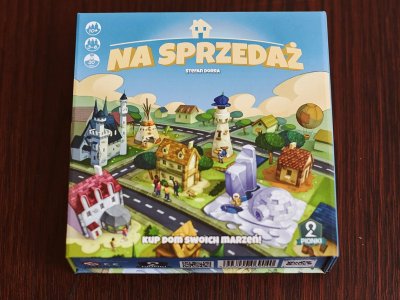 "Na sprzedaż" to świetna gra rodzinna od wydawnictwa 2pionki (fot. Ewelina Zielińska)