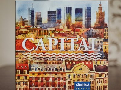 "Capital" to gra rodzinna, która gwarantuje świetną zabawę i moc wyzwań starszym dzieciom oraz dorosłym (fot. Ewelina Zielińska)