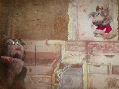 "Kot w butach" to klasyczna baśń z zabawnymi muppetami w roli głównej (fot. Teatr Gry i Ludzie)