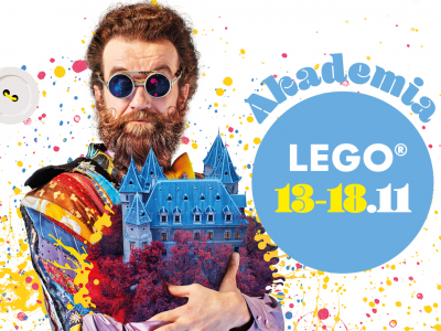 Akademia Lego inspirowana jest najnowszą ekranizacją przygód Profesora Kleksa (fot. mat. organizatora)