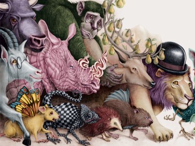 Ilustracja Alicji Kocurek (fot. materiały Ronda Sztuki)