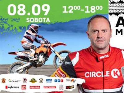 Gościem specjalnym Arena Mmoto Show będzie Tomasz Kuchar – kierowca rajdowy, mistrz Polski Rallycross w klasie Supercars (fot. mat. organizatora)