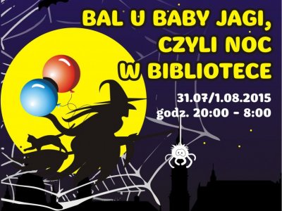 „Bal u Baby Jagi” stanowi część projektu Miejskiej Biblioteki Publicznej w Sosnowcu „Literackie lato grozy na wesoło” (fot. mat. organizatora) 