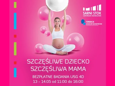Bezpłatne badania USG, konsultacje z ekspertami nt. ciąży, porodu i macierzyństwa czekają na przyszłe mamy w Sarnim Stoku (fot. mat. organizatora) 