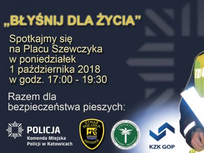 Inauguracja akcji „Błyśnij dla życia” odbędzie się 1 października na Placu Szewczyka (fot. mat. organizatora)