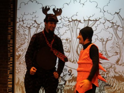 Podwójną wejściówkę na przedstawienie "Dobry las" można wygrać w naszym konkursie (fot. materiały Teatru Gry i Ludzie)