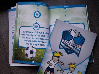 Książka "Sportowy Wojownik" przeznaczona jest dla dzieci w wieku od 8 do 14 lat (fot. SilesiaDzieci.pl)