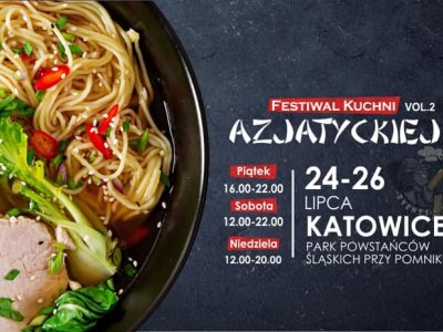 Park Powstańców Śląskich zamieni się w prawdziwe aleje azjatyckiego street foodu (fot. mat. organizatora)