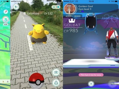 Pokemon Go to gra wykorzystująca rozszerzoną rzeczywistość (fot. Pokemon Go screeny z gry)