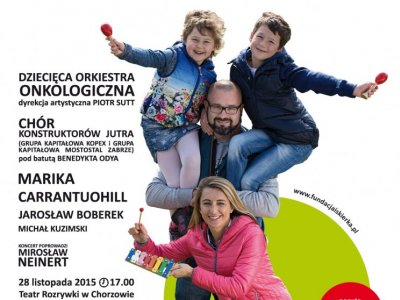 Koncert Dziecięcej Orkiestry Onkologicznej "Mamy tę moc" odbędzie się 28 listopada (fot. mat. organizatora)