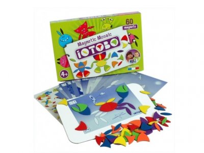 Układanka magnetyczna francuskiej marki IOTOBO przeznaczona jest dla dzieci od 4. roku życia (fot. mat. sklep.PlacFrancuski.pl)
