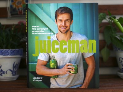 "Juiceman" to ciekawe przepisy na soki i koktajle dla całej rodziny (fot. Ewelina Zielińska)