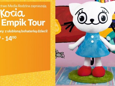 Spotkanie z Kicią Kocią odbędzie się 1 sierpnia w Empik Silesia w Katowicach (fot. mat. organizatora)