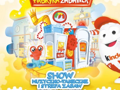 Fabryka Zabawek to mnóstwo bezpłatnych atrakcji dla dzieci oraz muzyczno-taneczne show (fot. mat. organizatora)
