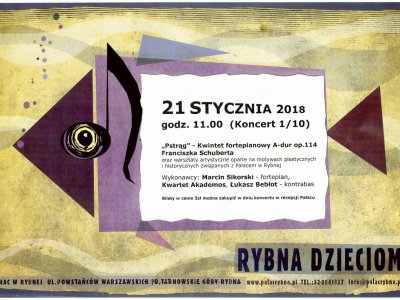 W Pałacu w Rybnej odbywać się będą cykliczne koncerty muzyki klasycznej z cyklu Rybna Dzieciom (fot. mat. organizatora)