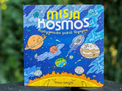 "Misja Kosmos" to kolejna świetna książka autorstwa Tomasza Samojlika (fot. Ewelina Zielińska)