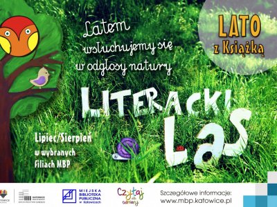 Do "Literackiego lasu" zaproszą Was bibliotekarze z katowickich bibliotek (fot. mat. organizatora)
